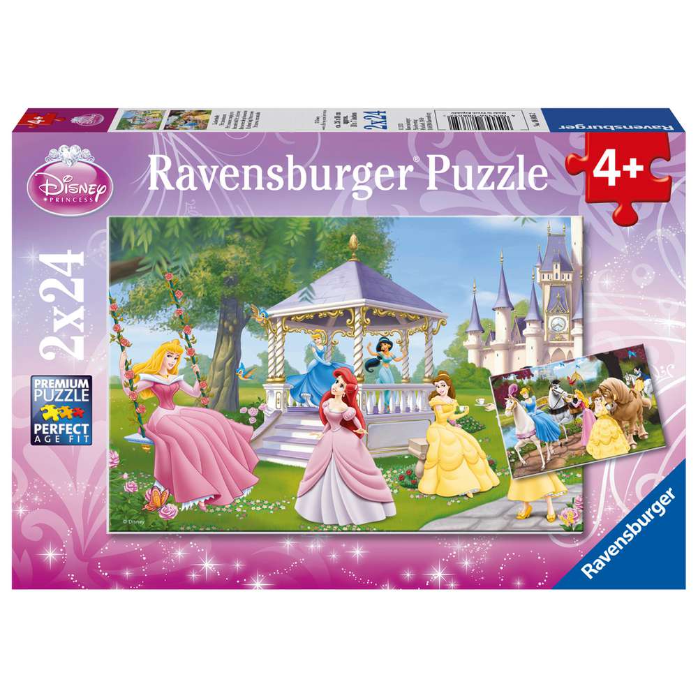 Produktabbildung Ravensburger Puzzle 2x 24 Zauberhafte Prinzessinnen