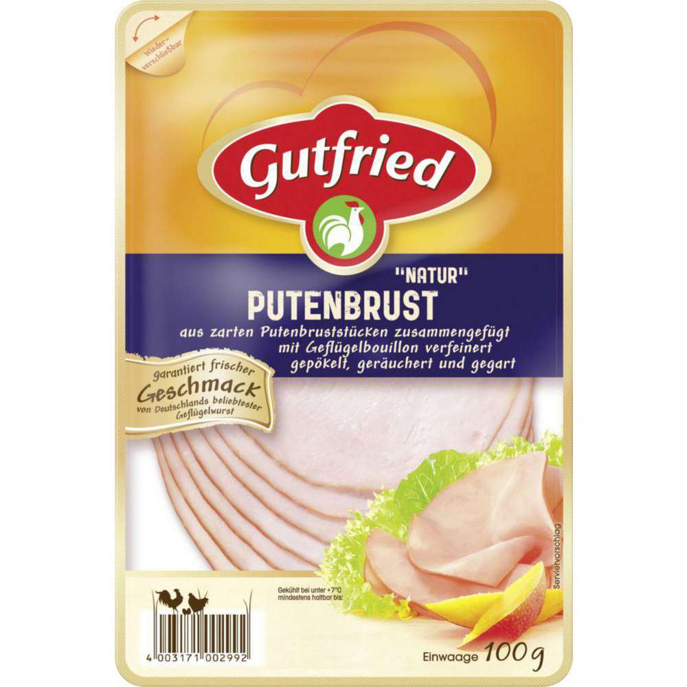 Produktabbildung Gutfried Putenbrust Natur
