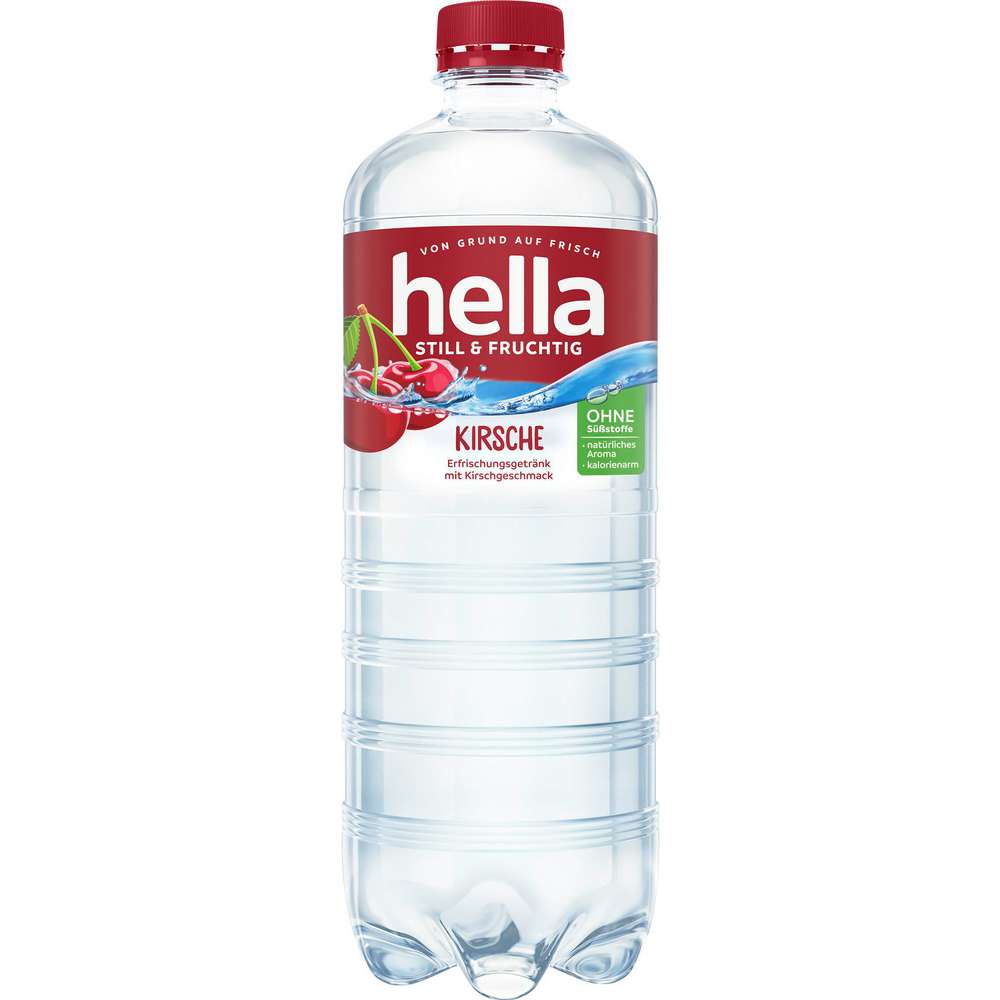 Produktabbildung hella Wasser mit Geschmack, Kirsche