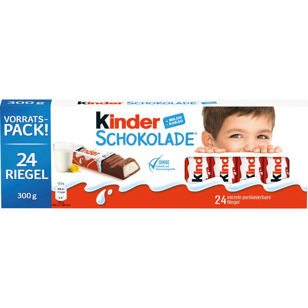 Produktabbildung Ferrero Kinder Schokolade