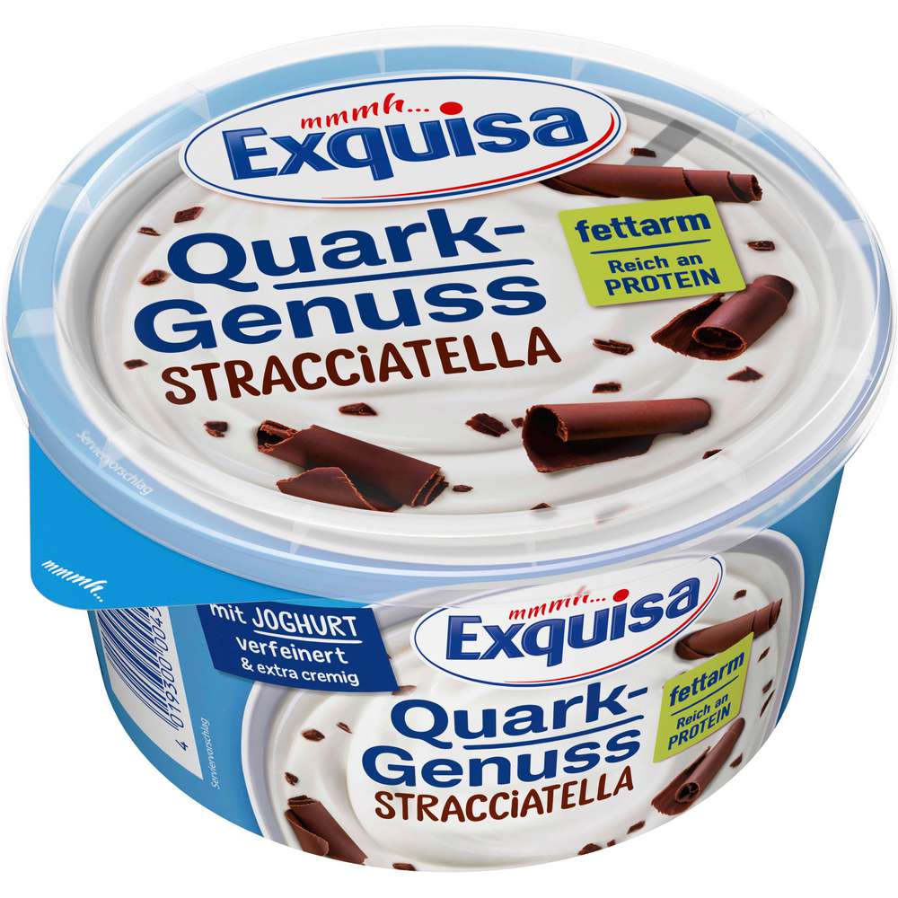 Produktabbildung Exquisa Quark Genuss, Stracciatella