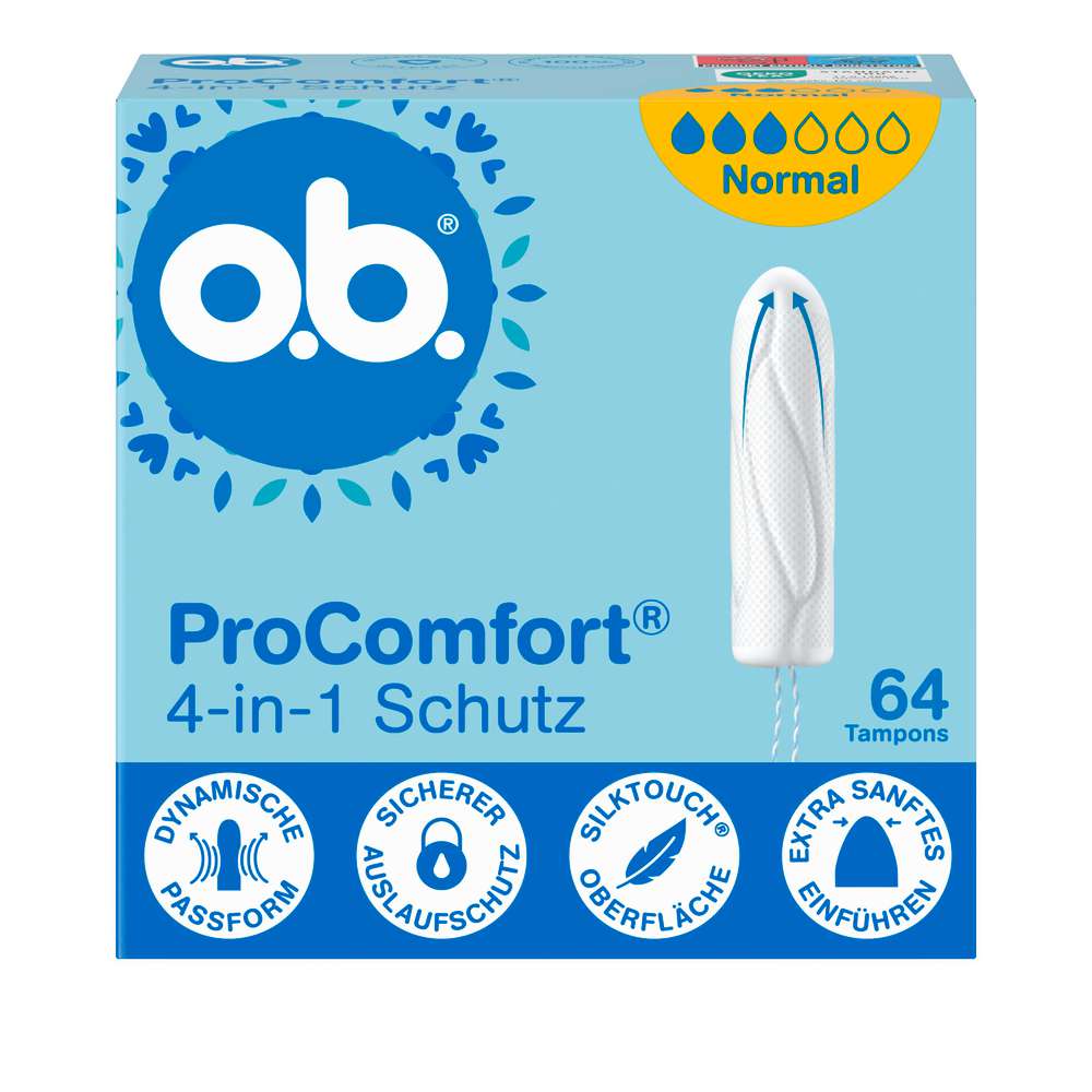 Produktabbildung o.b. Tampons Pro Comfort, Normal