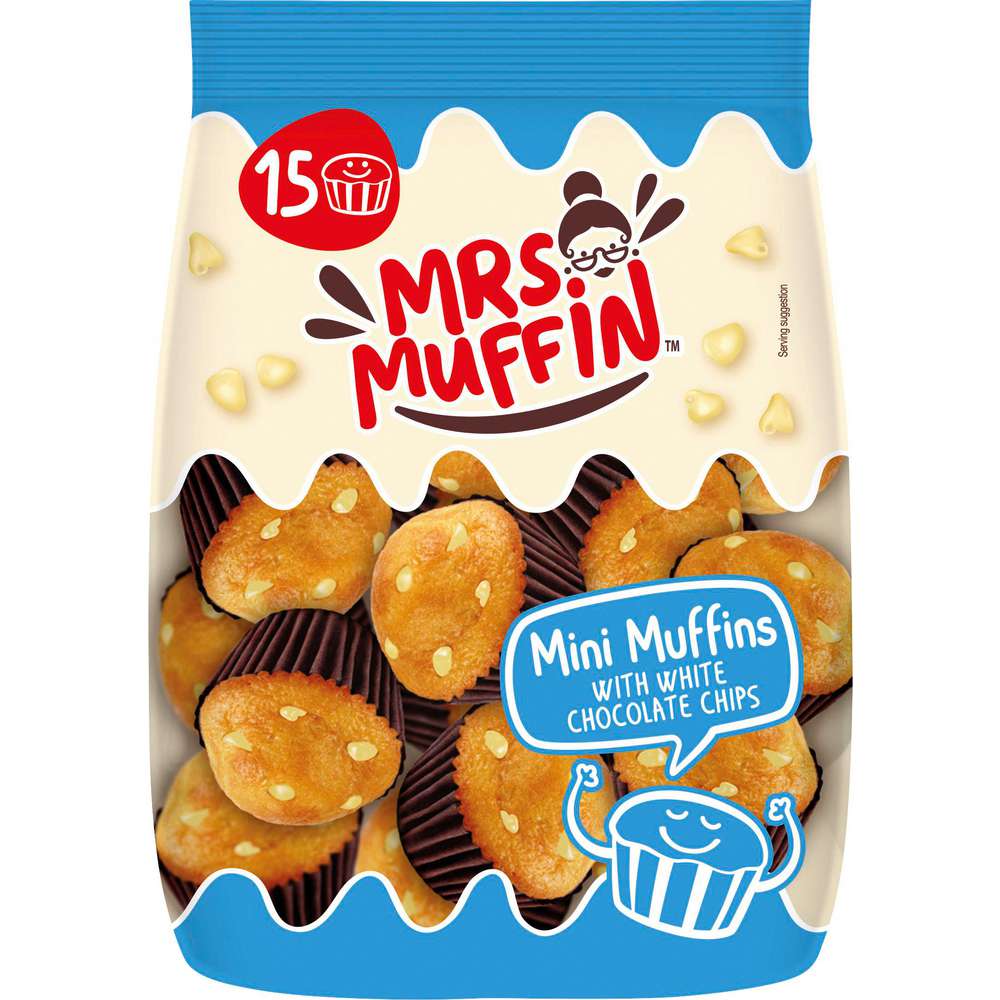Produktabbildung Mrs. Muffin Mini Muffins White-Choco Chip