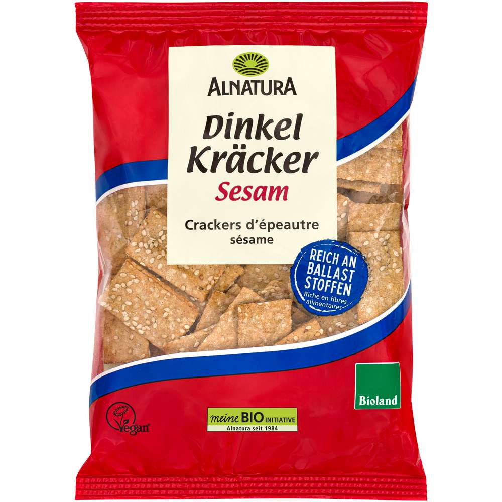 Produktabbildung Alnatura Bio Dinkelkräcker, Sesam