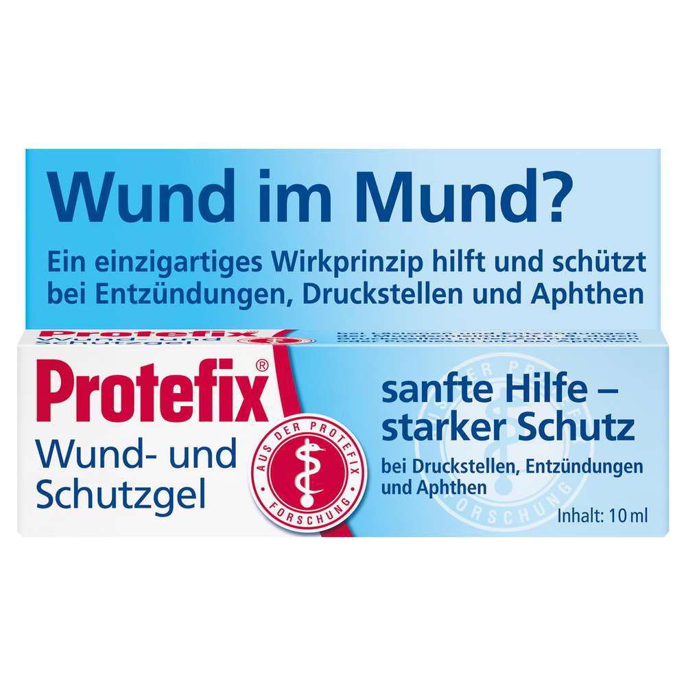 Produktabbildung Protefix Wund- und Schutzgel für den Mund