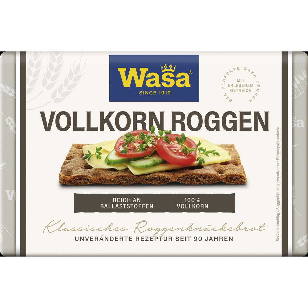Produktabbildung Wasa Knäckebrot Vollkorn