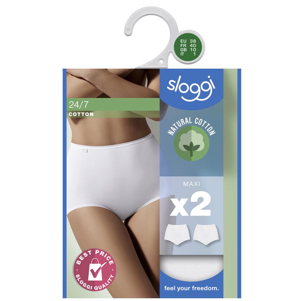 Produktabbildung keine Marke Damen-Midi- oder -Taillen-Slips, je 2er-Pack