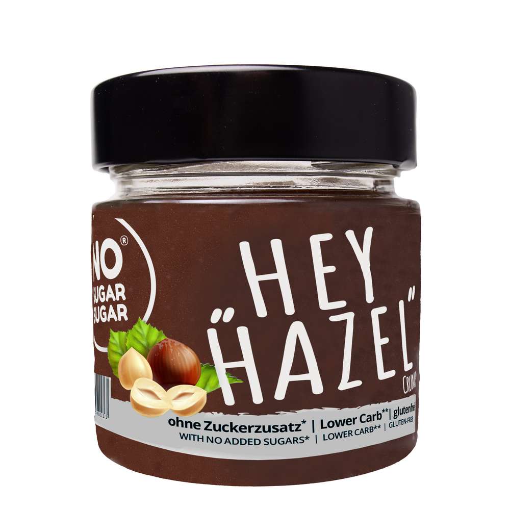 Produktabbildung No Sugar Brotaufstrich Hey Hazel, Haselnuss