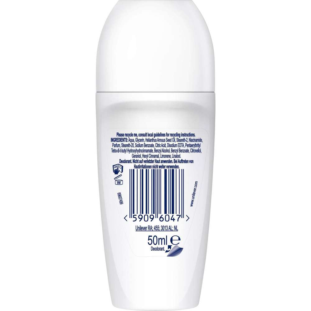 Produktabbildung Dove Deo Roll-On 0% Zink, Rosenduft