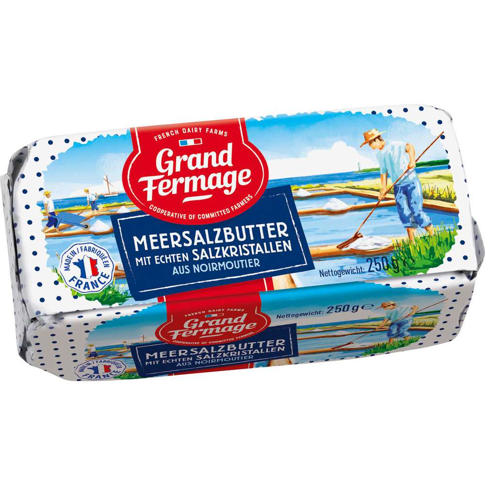 Produktabbildung Grand Fermage Meersalzbutter