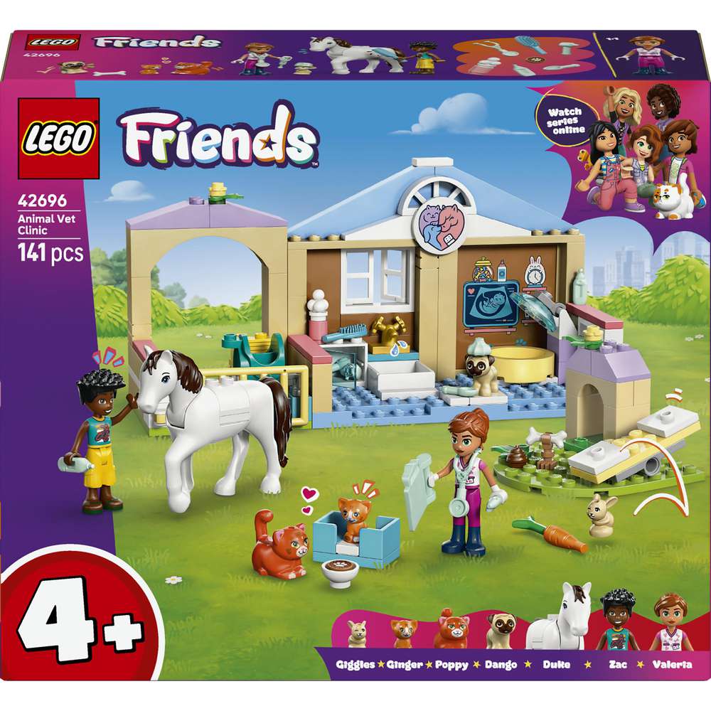 Produktabbildung Lego LEGO Friends Tierklinik 42696