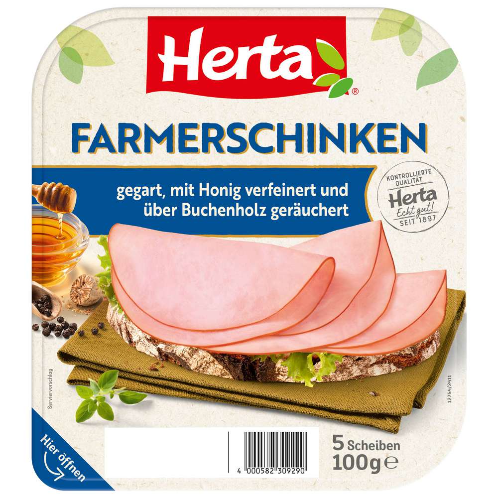 Produktabbildung Herta Genuss Momente Farmerschinken