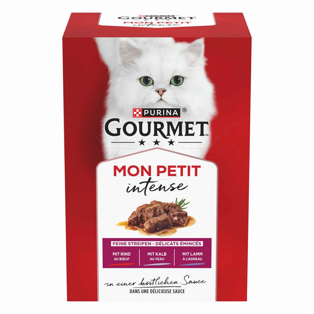 Produktabbildung Purina Katzen-Nassfutter Gourmet Mon Petit, Rind/Kalb/Lamm