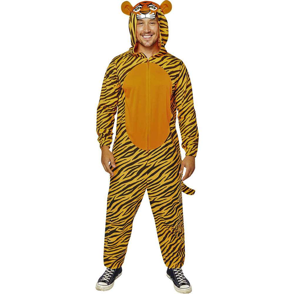 Produktabbildung amscan Faschingskostüm Overall Tiger Gr. Standard