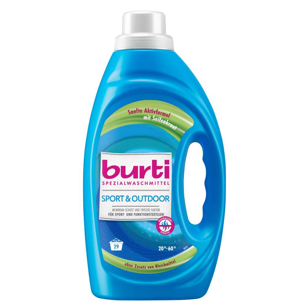 Produktabbildung burti Spezial-Waschmittel flüssig, Sport & Outdoor