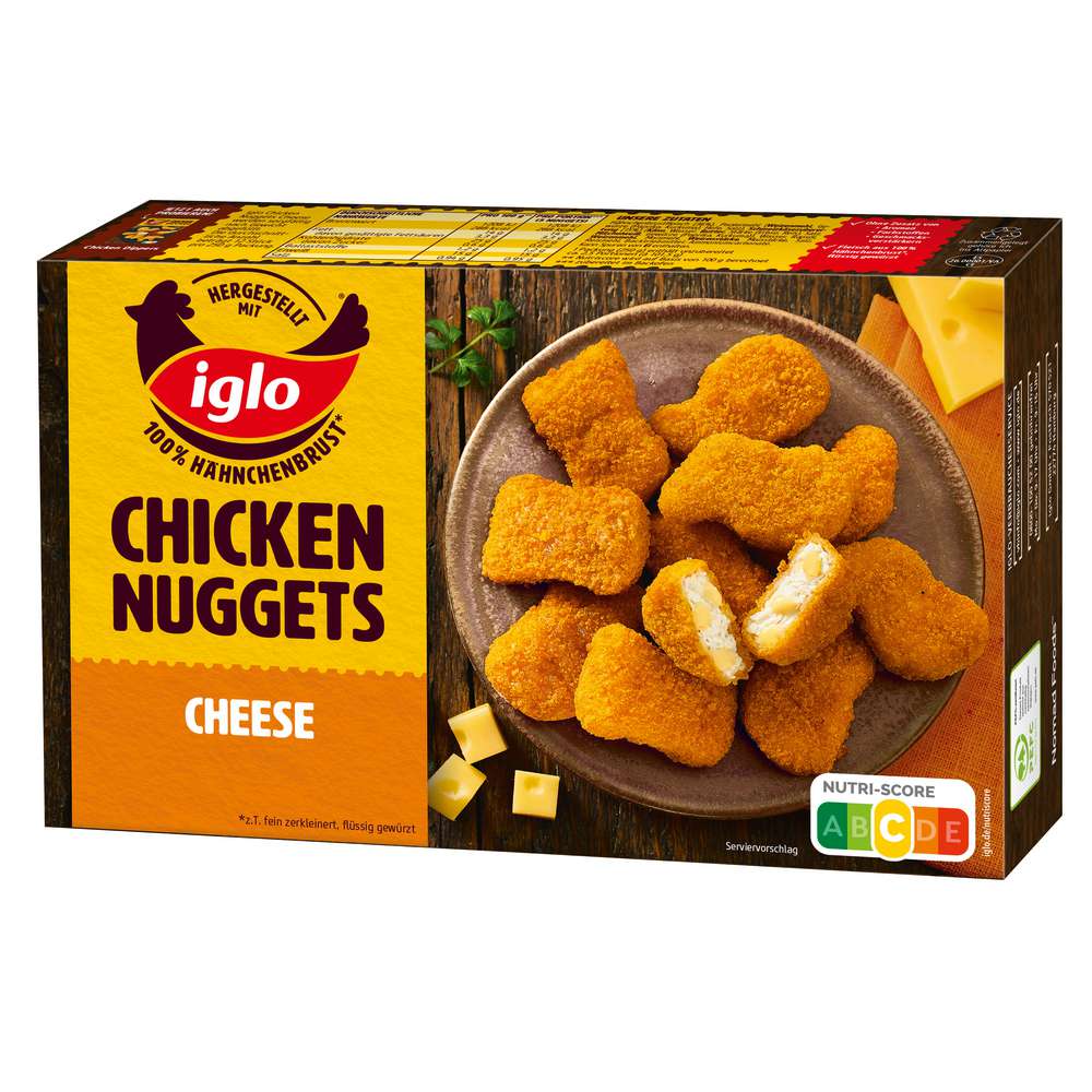 Produktabbildung Iglo Chicken Nuggets Cheese
