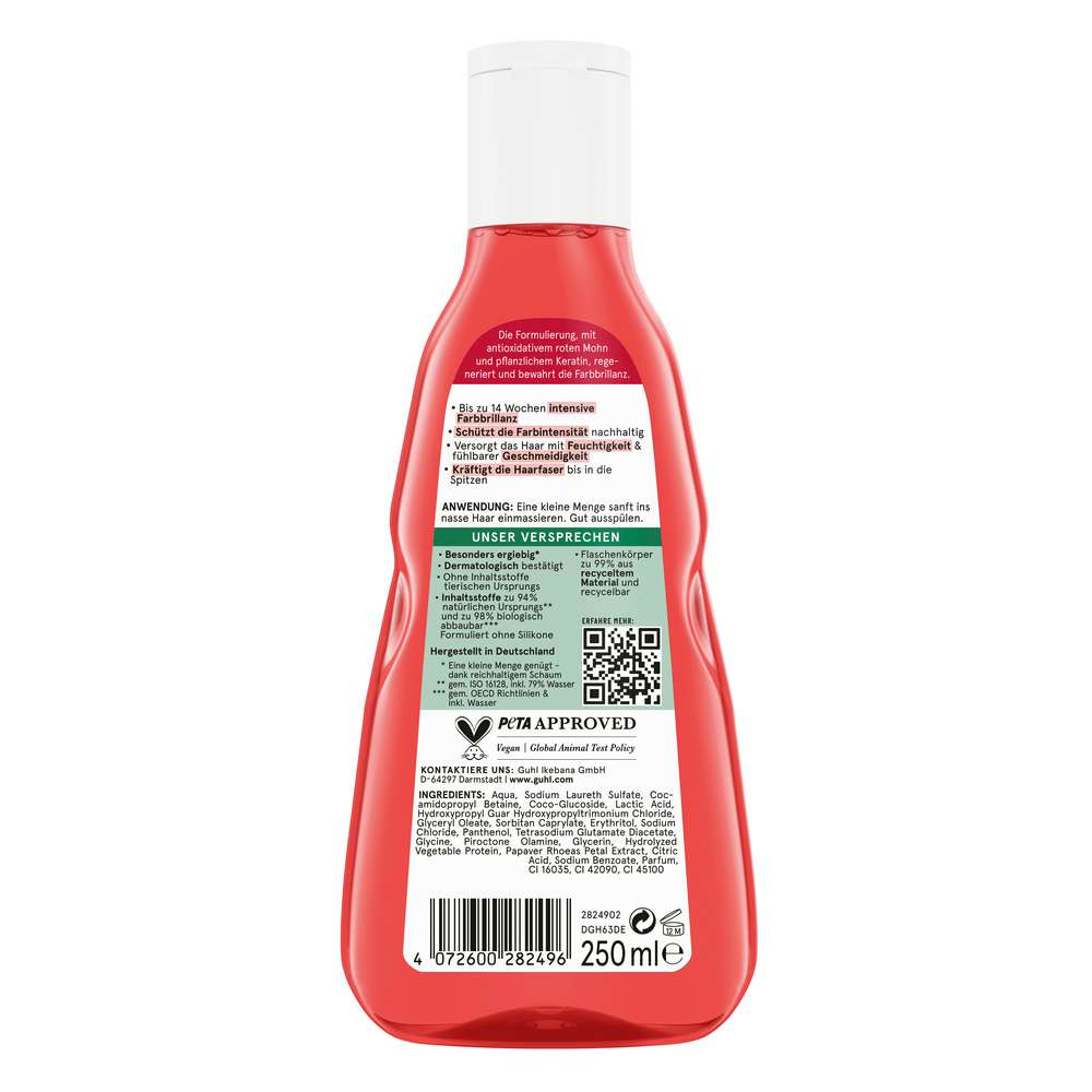 Produktabbildung Guhl Shampoo Colorschutz & Pflege, Acai-Öl
