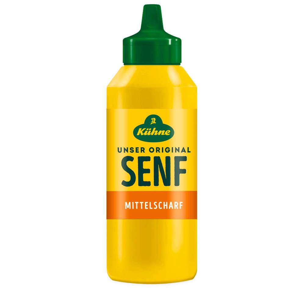 Produktabbildung Kühne Senf, mittelscharf