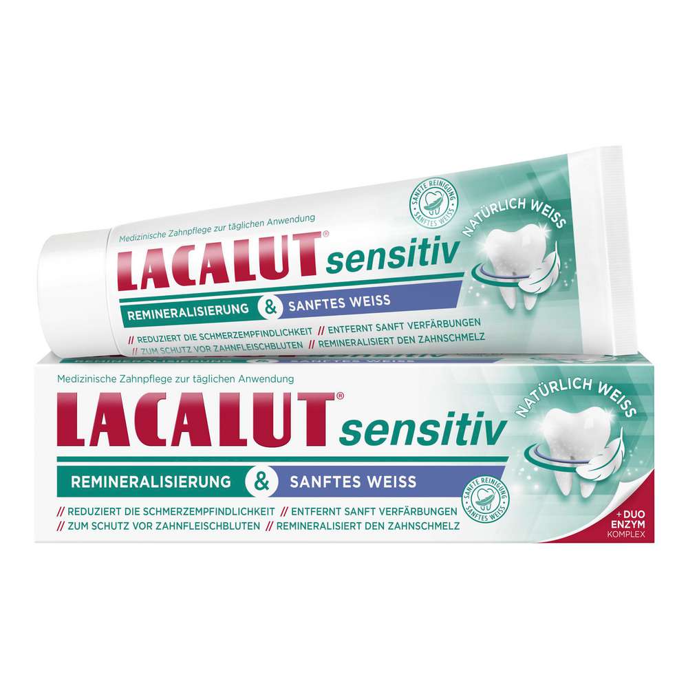 Produktabbildung Lacalut Zahncreme, Sensitiv