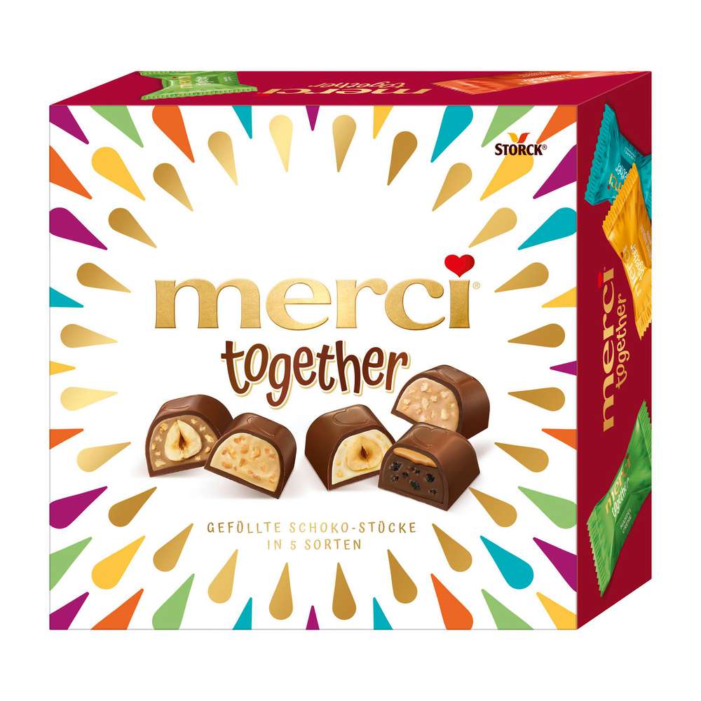 Produktabbildung Merci Pralinen Mix, together