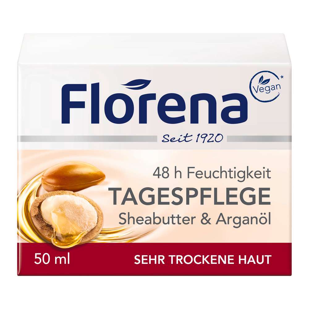 Produktabbildung Florena Tagespflege Sheabutter & Arganöl