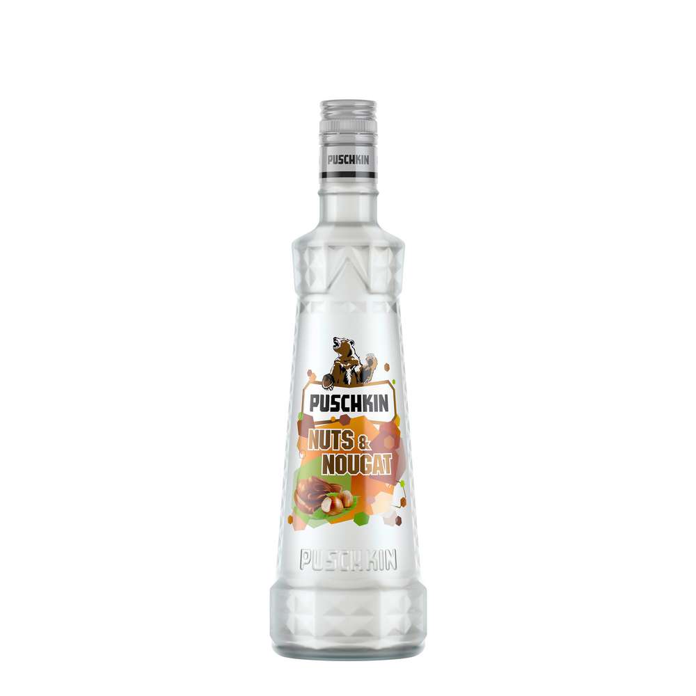 Produktabbildung Puschkin Vodka Nuts & Nougat 17,5%