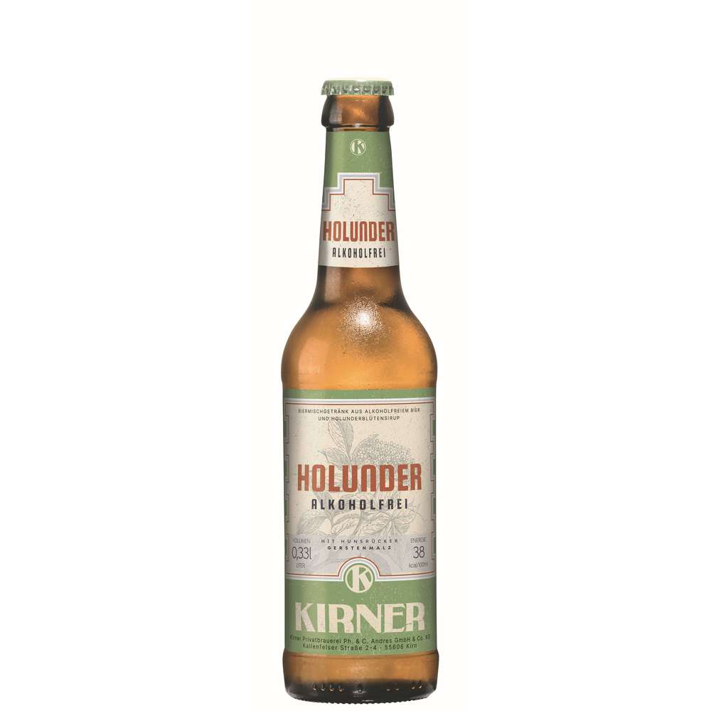 Produktabbildung Kirner Holunder Bier, alkoholfrei