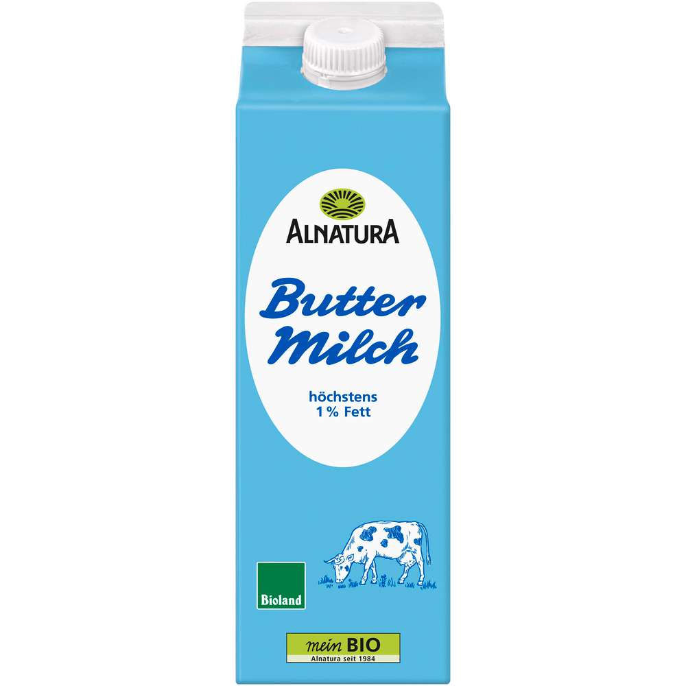 Produktabbildung Alnatura Buttermilch, 1% Fett