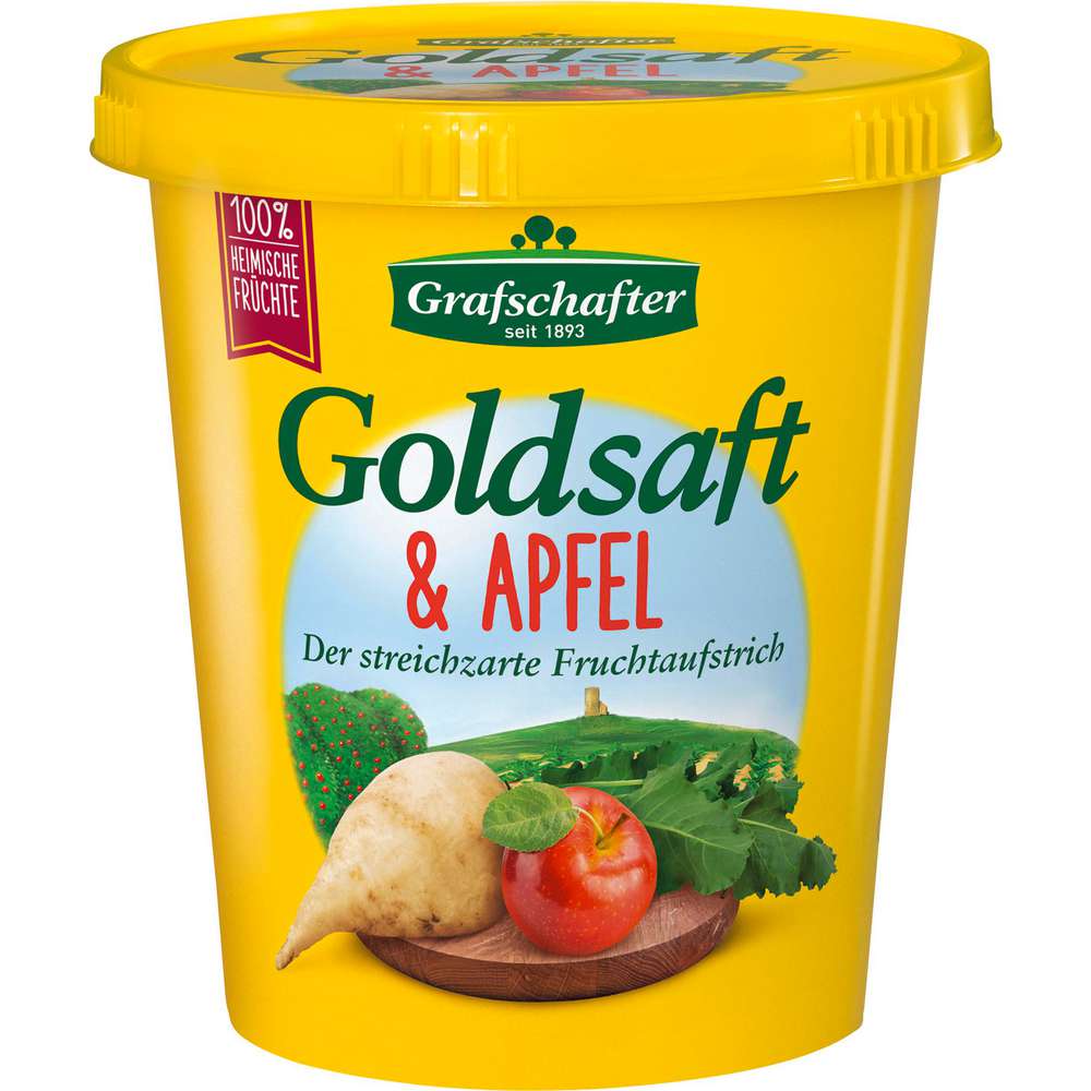 Produktabbildung Grafschafter Goldsaft & Apfel, Aufstich