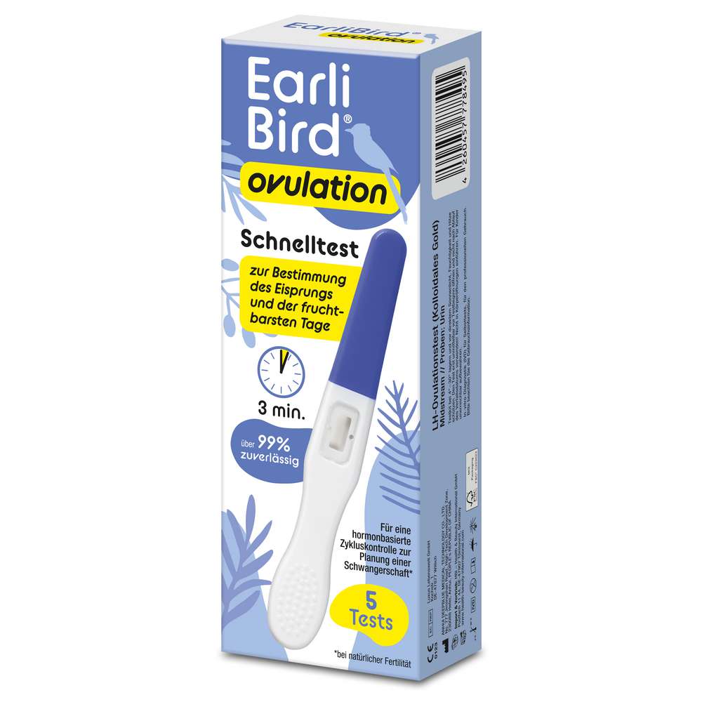 Produktabbildung earlybird Ovulationstest 
