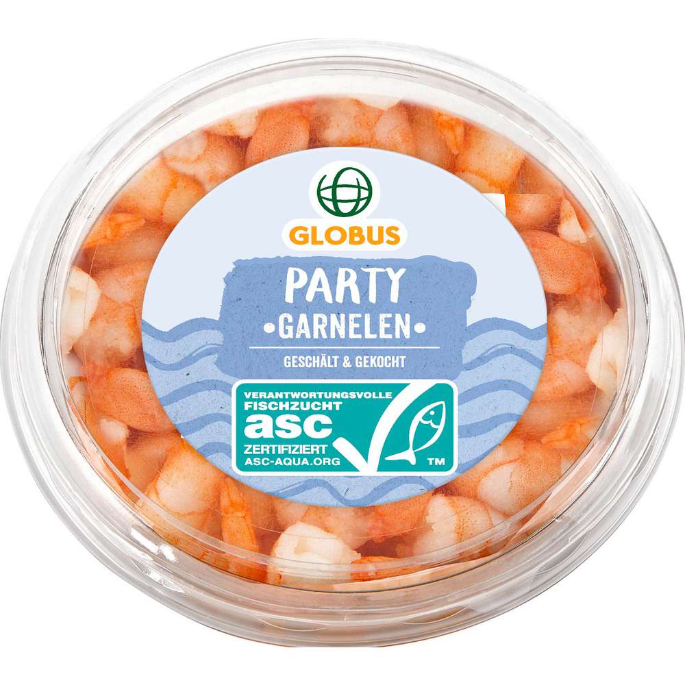 Produktabbildung GLOBUS Party Garnelen, geschält & gekocht