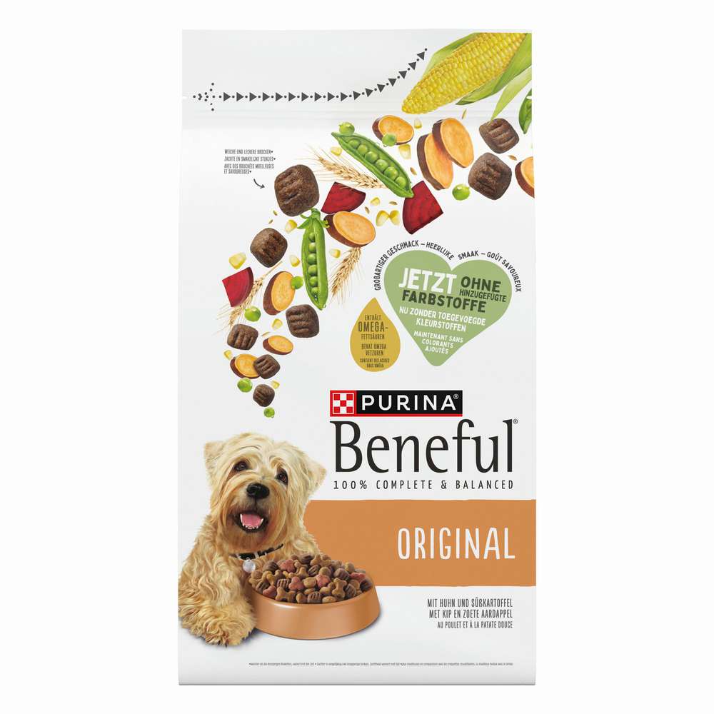 Produktabbildung Purina Hunde-Trockenfutter, Original Huhn/Süßkartoffel