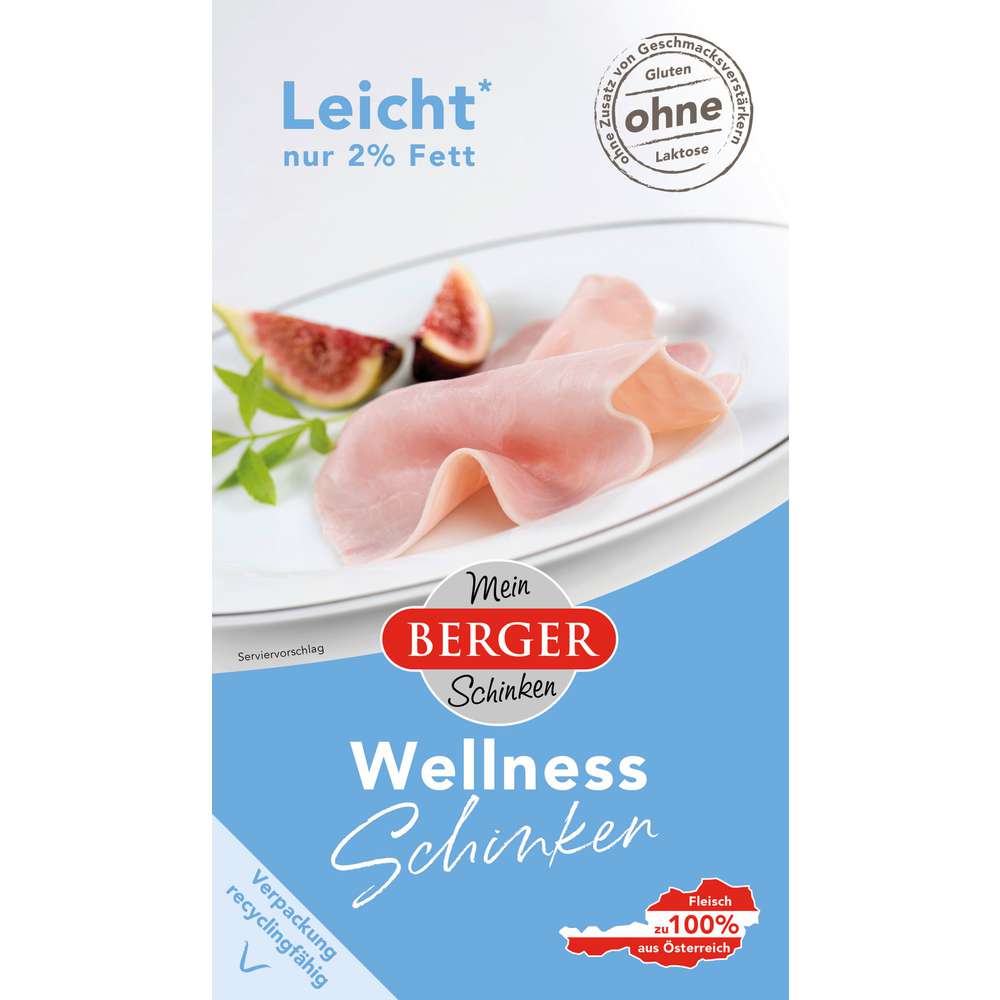 Produktabbildung Berger Wellness Schinken