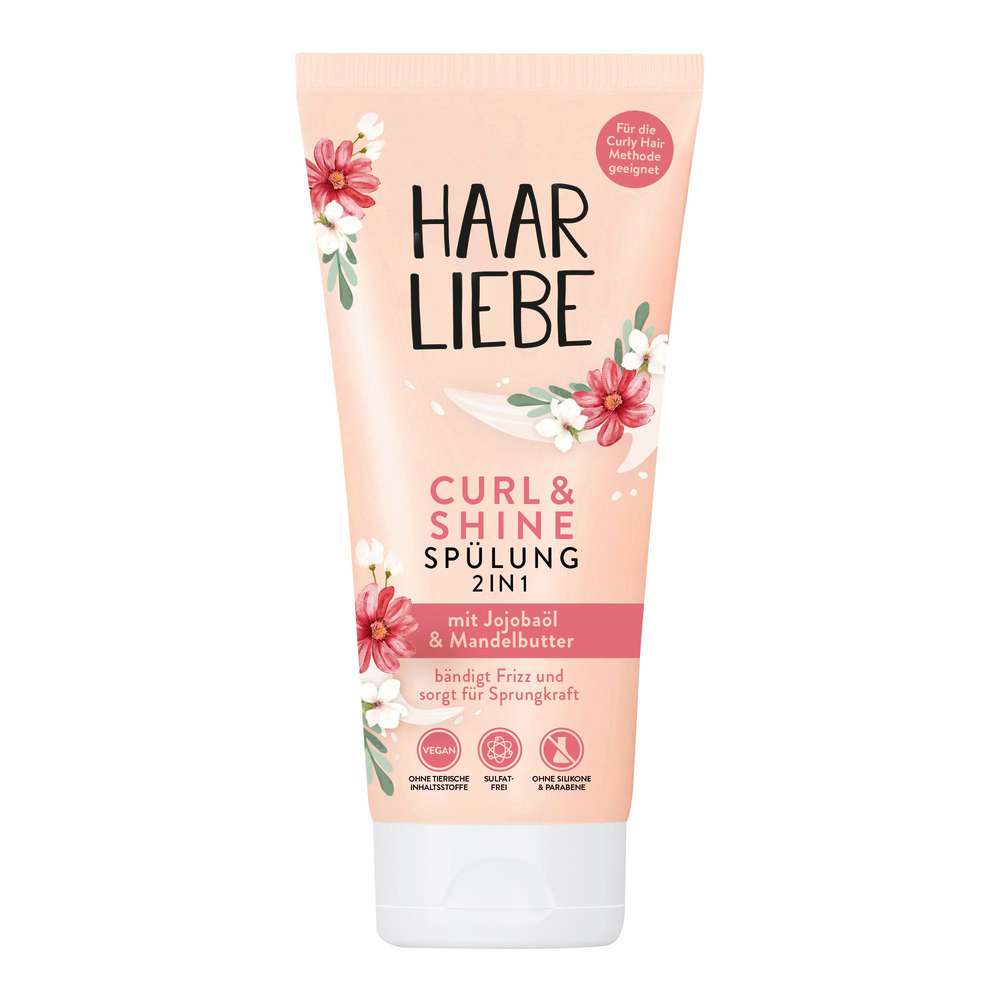 Produktabbildung Haarliebe Spülung 2in1, Curl & Shine