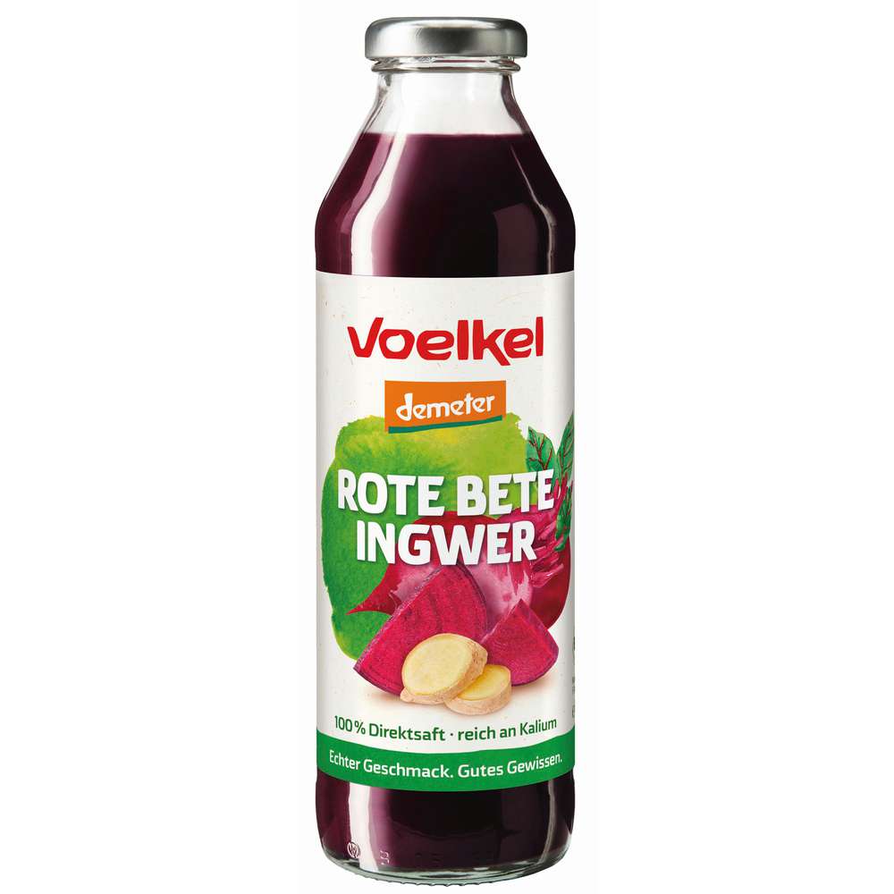 Produktabbildung Voelkel Demeter Rote Bete-Ingwer Saft