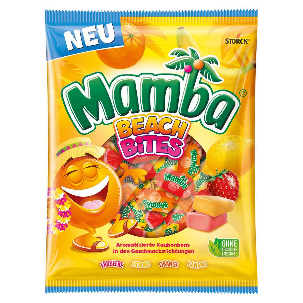 Produktabbildung Mamba Kaubonbons Beach Bites