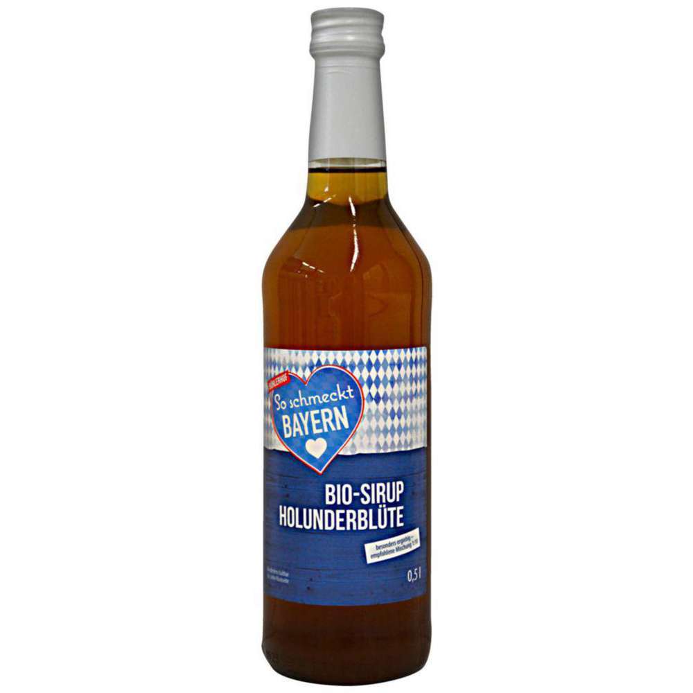 Produktabbildung So schmeckt Bayern Bio Holunderblüten Sirup