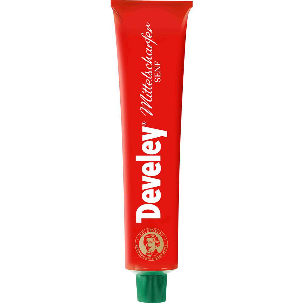 Produktabbildung Develey Senf, mittelscharf