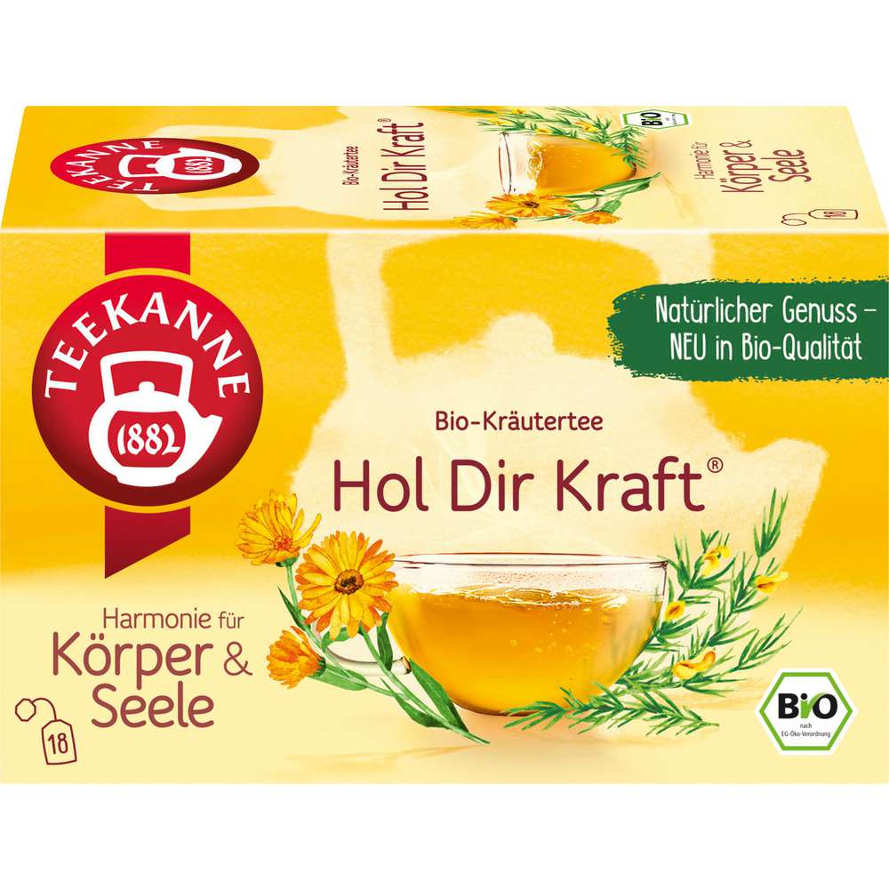 Produktabbildung Teekanne Bio Tee Hol dir Kraft