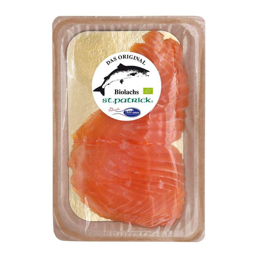 Produktabbildung Abrahams St. Patrick Bio Räucherlachs