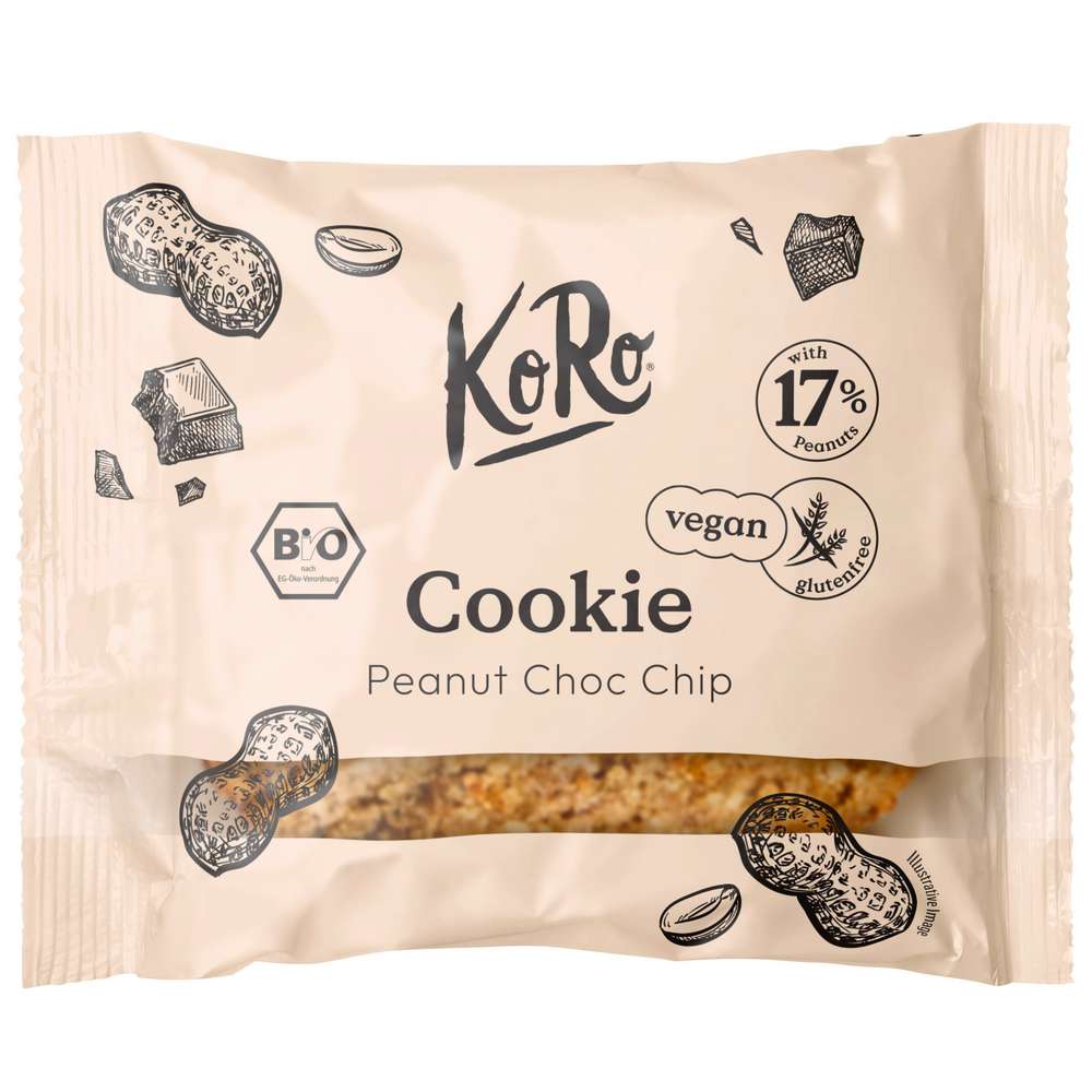 Produktabbildung KoRo Bio Cookie, Peanut-Chocolate Chip