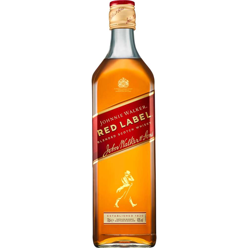 Produktabbildung Johnnie Walker Red Label Old Scotch Whisky 8 Jahre 40%