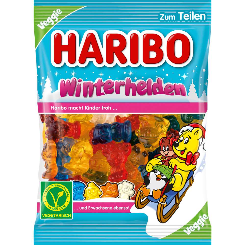 Produktabbildung Haribo Fruchtgummi Winterhelden