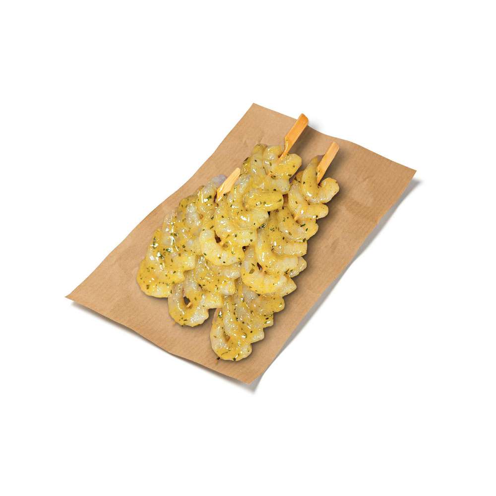 Produktabbildung GLOBUS Fischtheke Garnelenspieß ca. 40 g