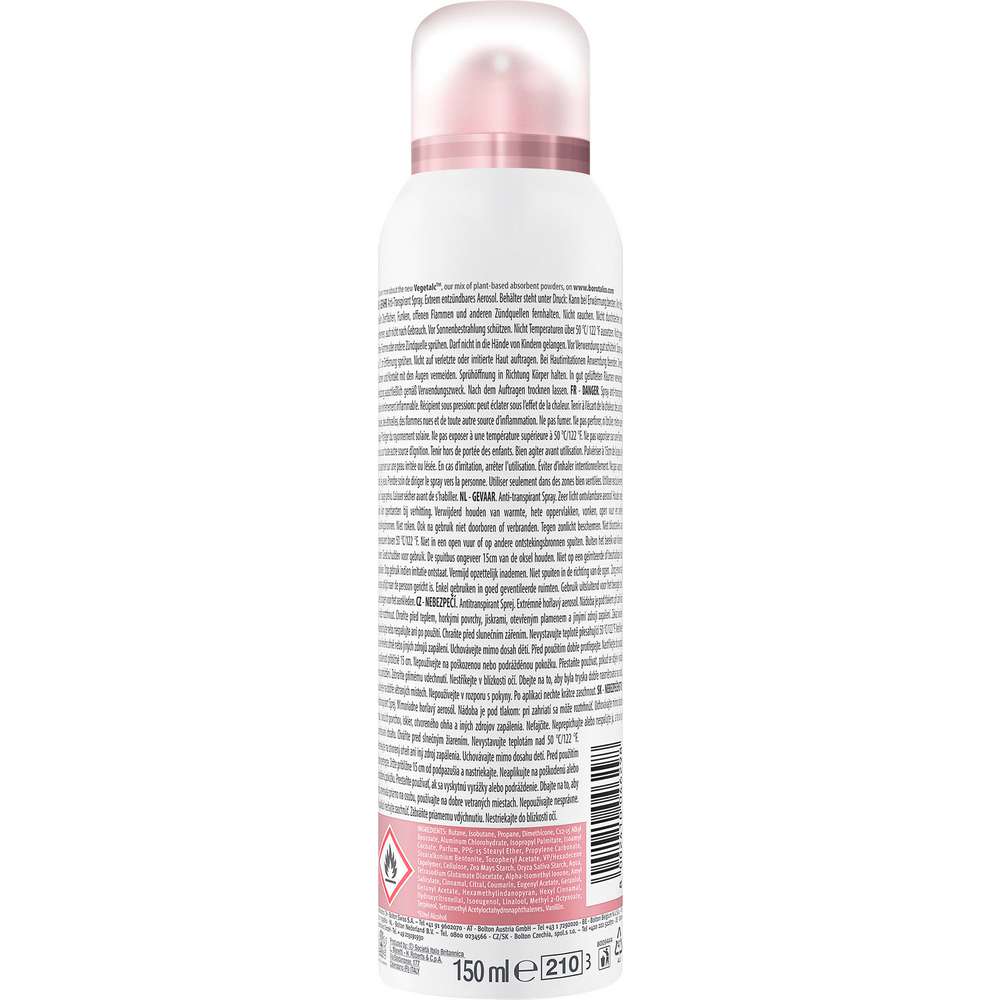 Produktabbildung Borotalco Deo Spray Invisible Powdery Scent