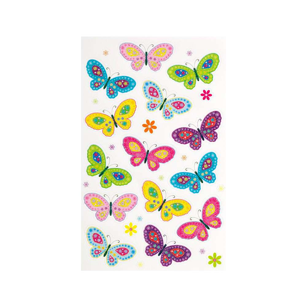 Produktabbildung keine Marke Sticker, verschiedene Motive