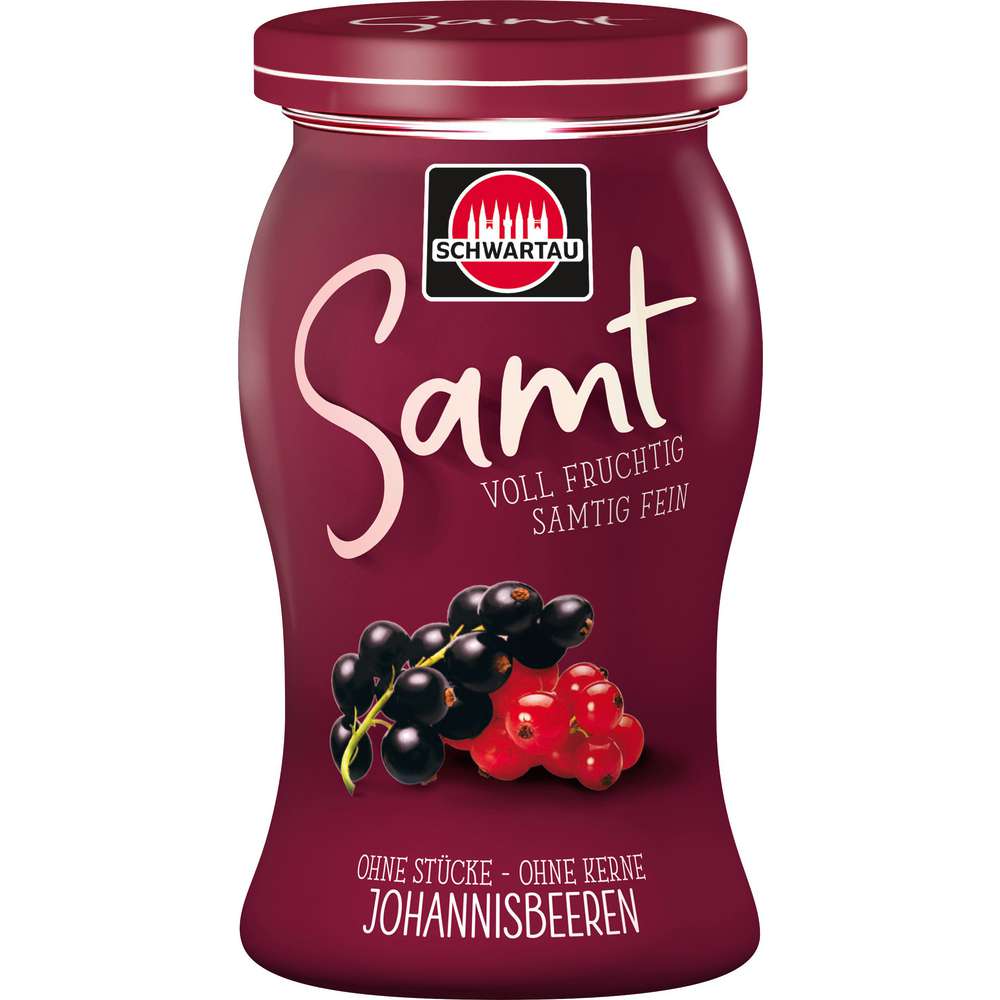 Produktabbildung Schwartau Fruchtaufstrich Johannisbeere, Samt