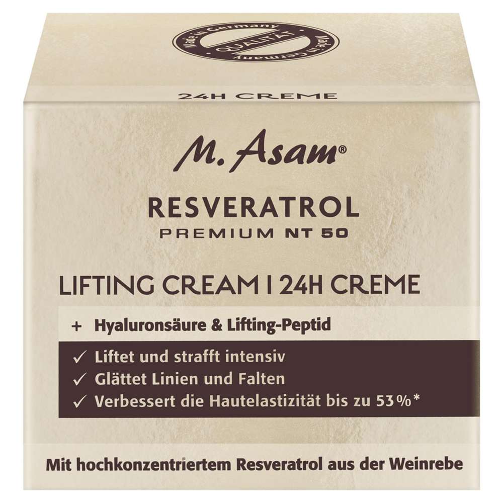 Produktabbildung M.Asam Resveratrol Lifting Day Cream LSF15