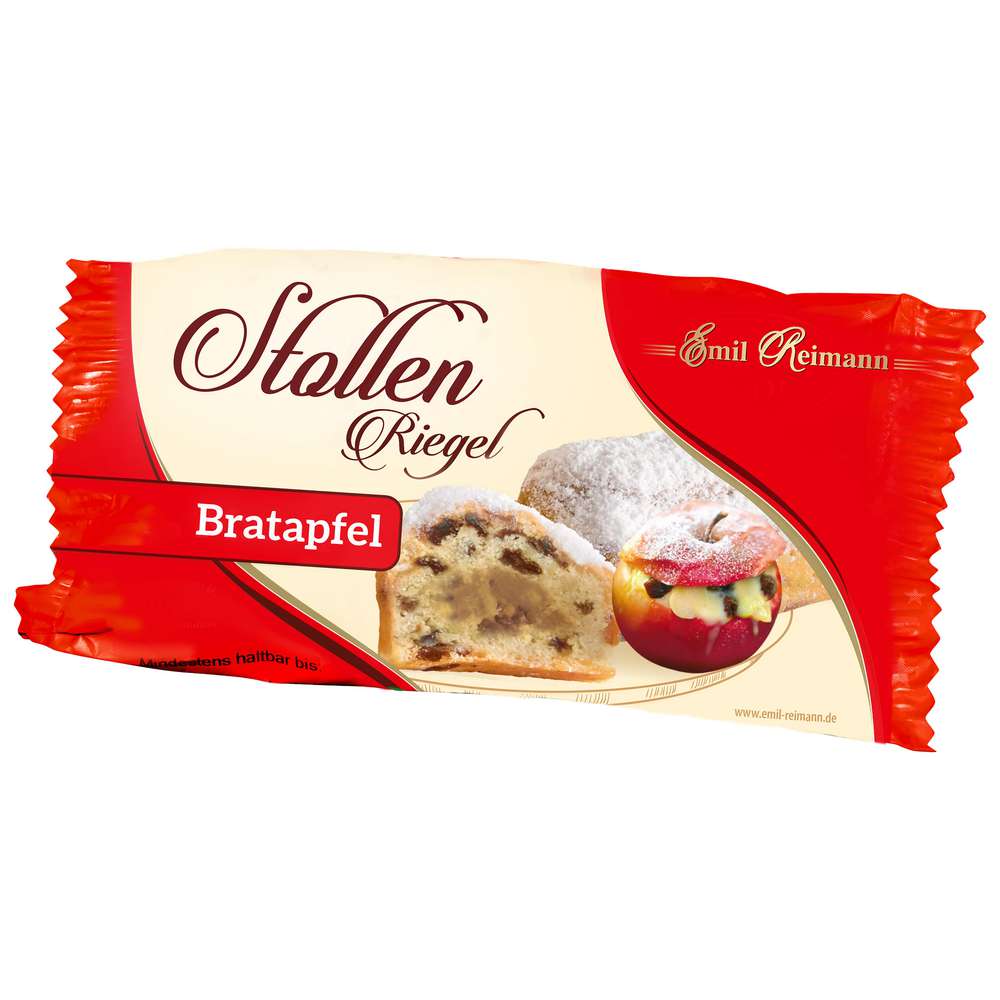 Produktabbildung Emil Reimann Stollen-Riegel, Bratapfel