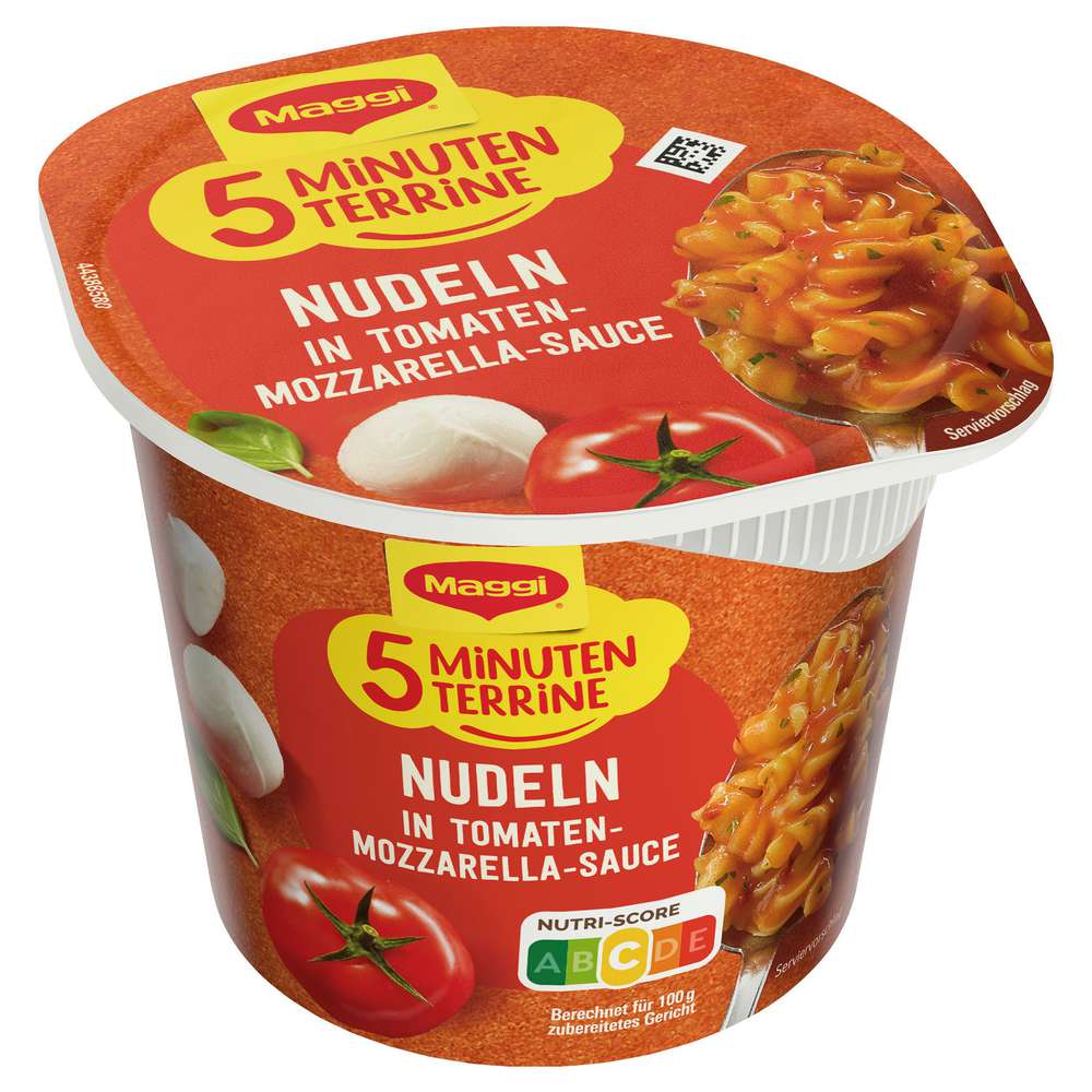 Produktabbildung Maggi 5 Minuten Terrine, Nudeln Tomate Mozzarella